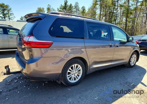 2016 Toyota Sienna Xle 8-Passenger from USA, damaged, VIN 5TDYK3DC7GS742230